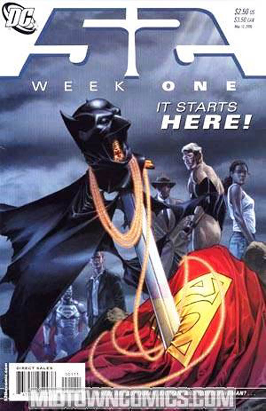 52 Week #1 Cover C Signed by Keith Giffen (With CoA)