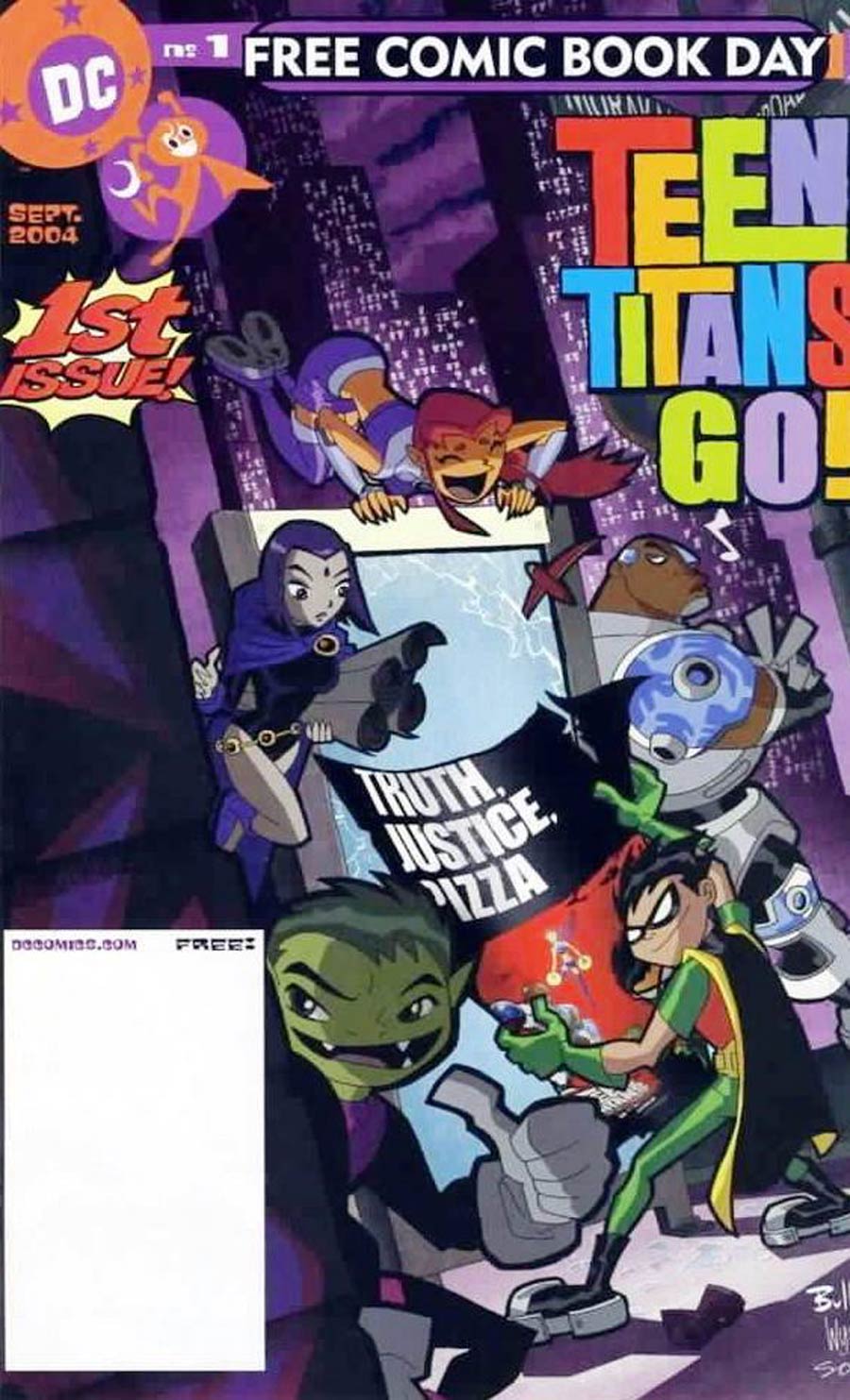 Teen Titans Go #1 Cover B FCBD Edition 
