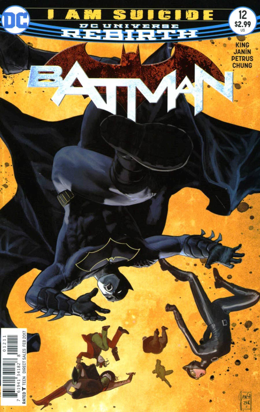 Batman Vol 3 #12 Cover C Signed by Tom King (With CoA)
