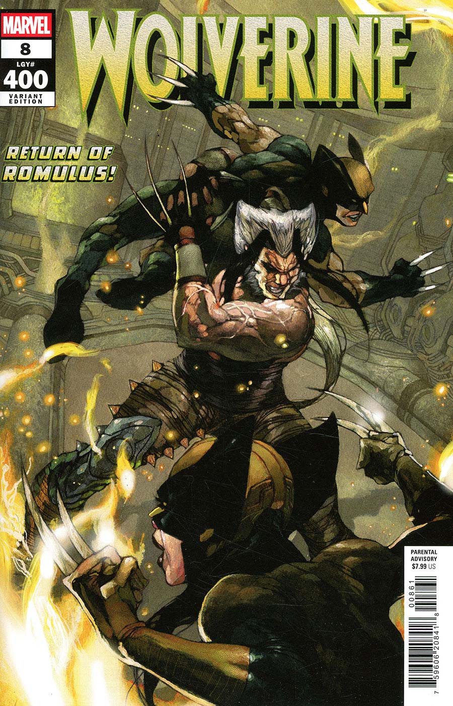 Wolverine Vol 8 #8 Cover F Variant Simone Bianchi Romulus Cover (#400)