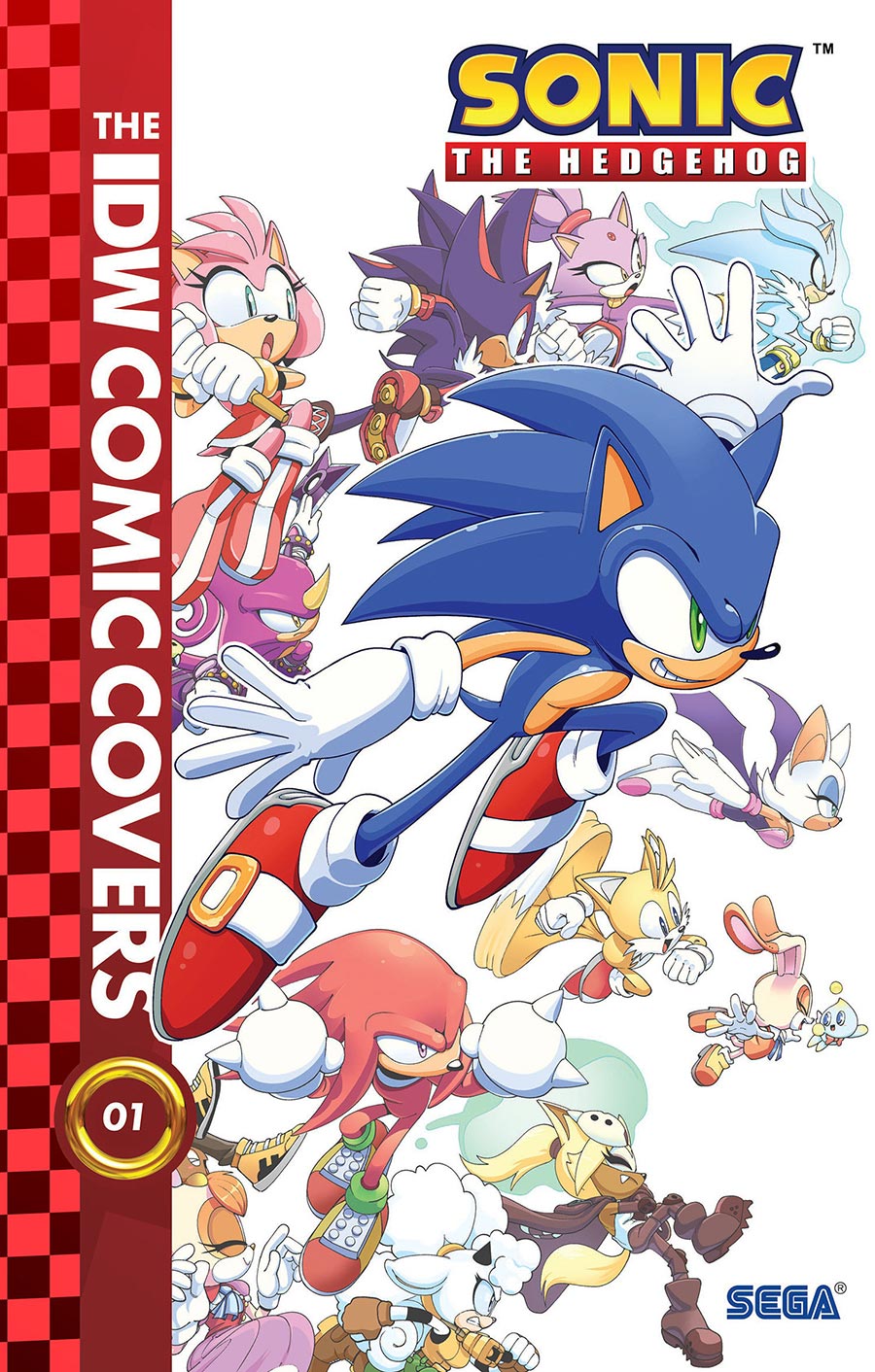 Sonic The Hedgehog The IDW Comic Covers HC
