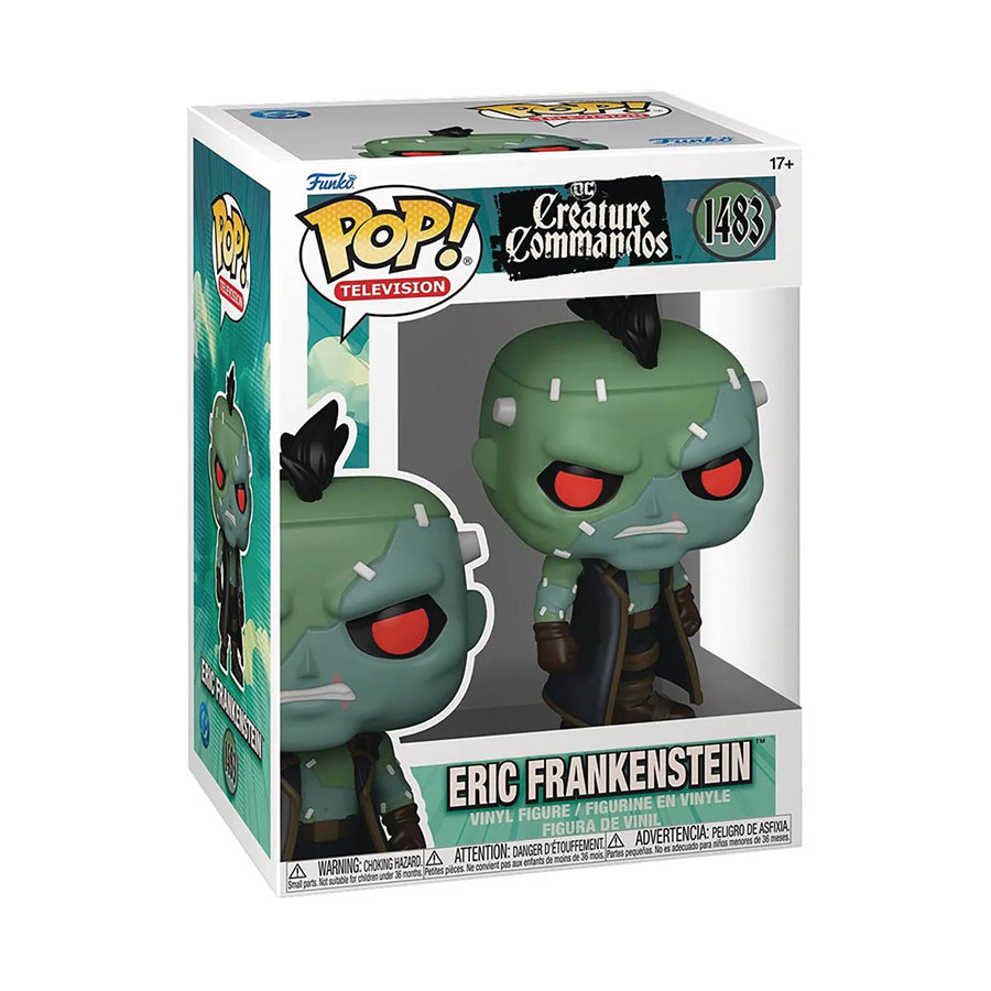 POP Television Creature Commandos Eric Frankenstein Vinyl Figure
