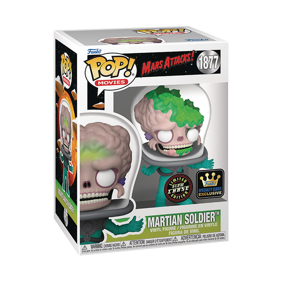 POP Movies Mars Attacks Soldier Chase Vinyl Figure