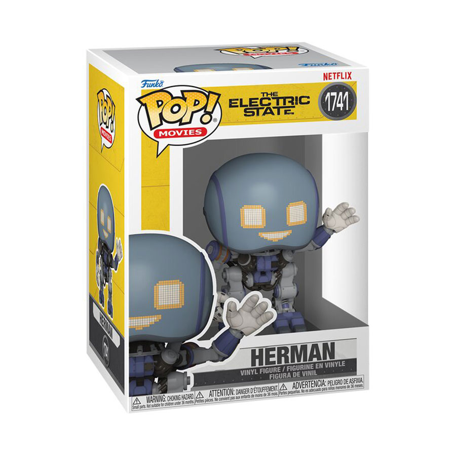 POP Movies Electric State Herman Vinyl Figure