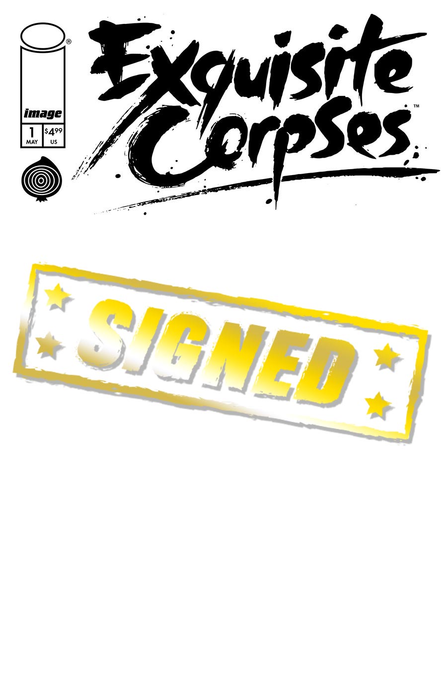 Exquisite Corpses #1 Cover N Variant Blank Cover Signed By James Tynion IV