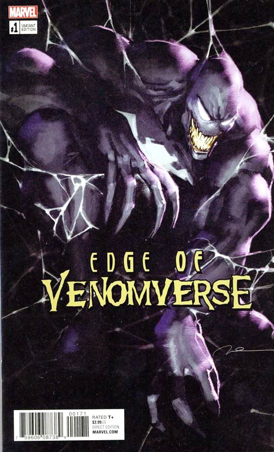 Edge Of Venomverse #1 Cover G Variant Cover by Roberto Poggi