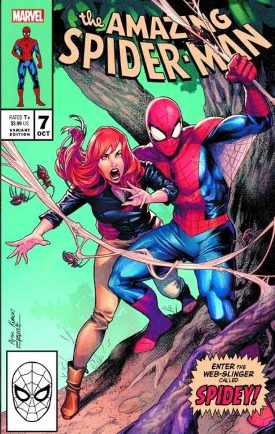 Amazing Spider-Man Vol 5 #7 Cover F Stadium Comics Exclusive Jamal Campbell Variant