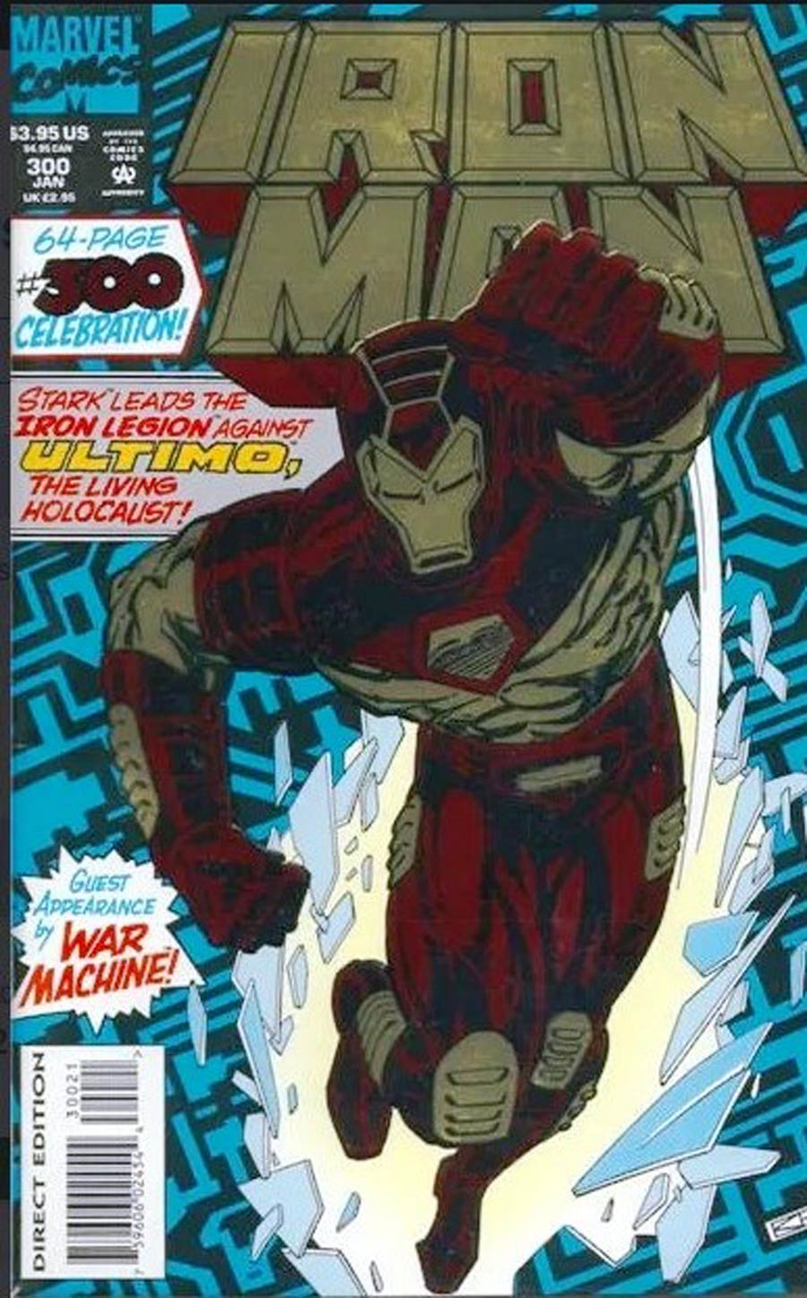 Iron Man #300 Cover D Signed by Tom Morgan without CoA