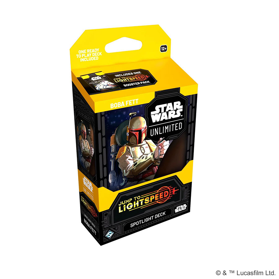 Star Wars Unlimited Jump To Lightspeed Spolight Deck - Boba Fett