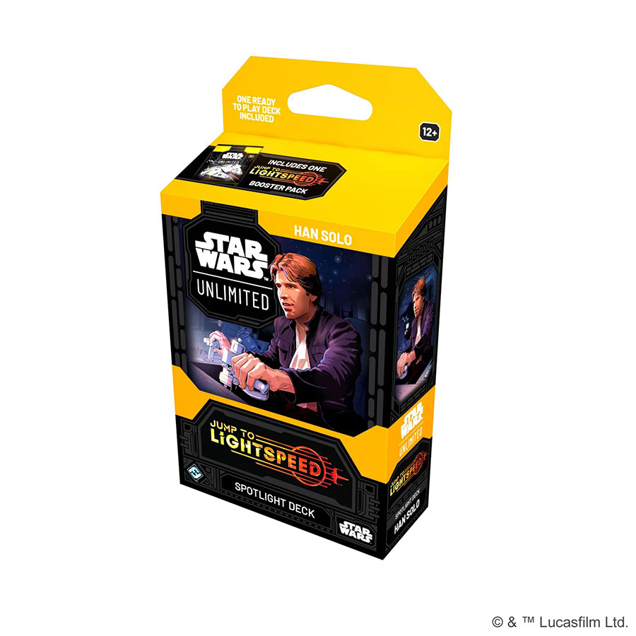 Star Wars Unlimited Jump To Lightspeed Spolight Deck - Han Solo