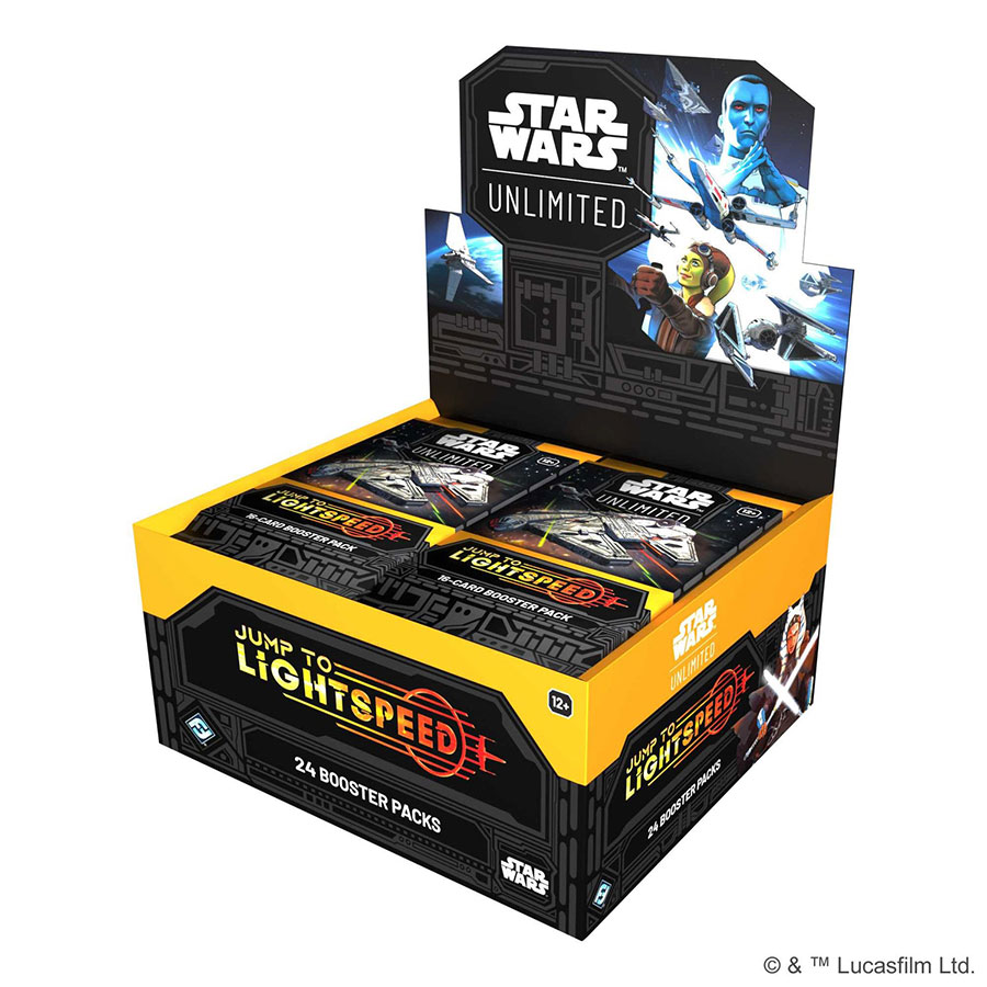 Star Wars Unlimited Jump To Lightspeed Booster Display (24-Count)