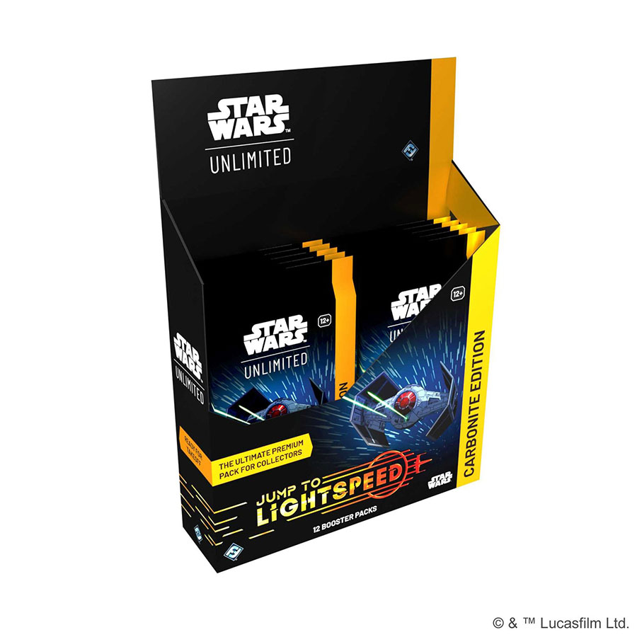 Star Wars Unlimited Jump To Lightspeed Carbonite Edition Booster Display (12-Count)