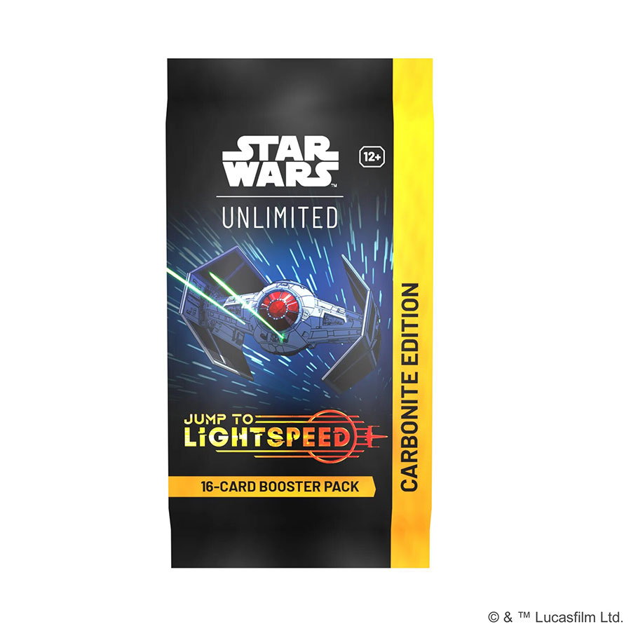 Star Wars Unlimited Jump To Lightspeed Carbonite Edition Booster Pack