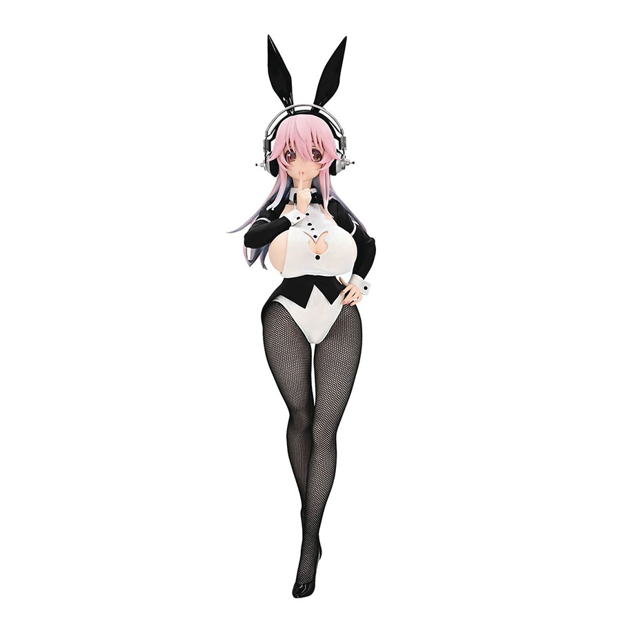 Super Sonico Bicute Bunnies Tailcoat PVC Figure