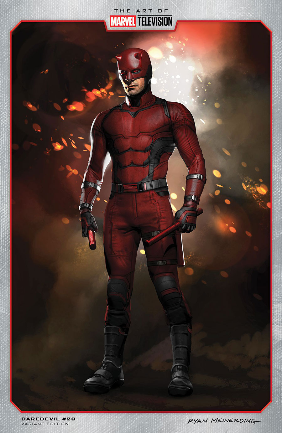 Daredevil Vol 8 #20 Cover E Variant Ryan Meinerding Marvel Television Cover (Limit 1 Per Customer)