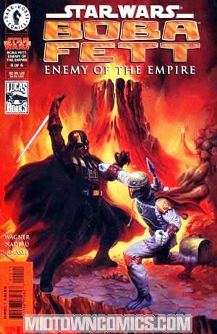 Star Wars Boba Fett Enemy Of The Empire #4 Cover C Signed by John Nadeau w/ CoA