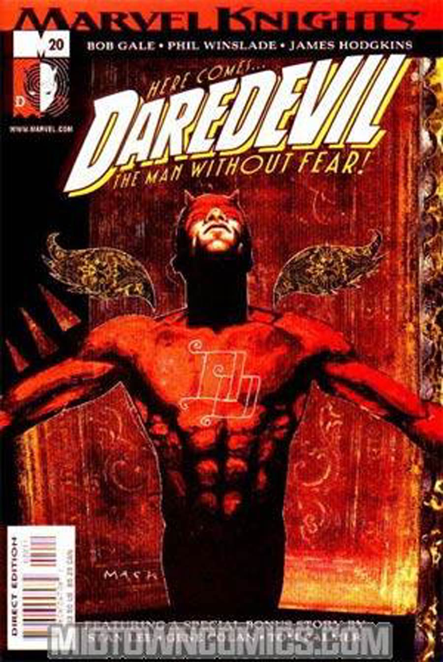Daredevil Vol 2 #20 Cover B Signed by David Mack (w/CoA)