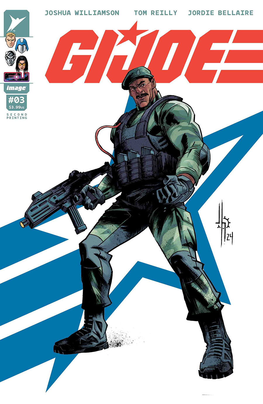 GI Joe Vol 10 #3 Cover G 2nd Ptg A Jason Howard GI Joe Variant Cover