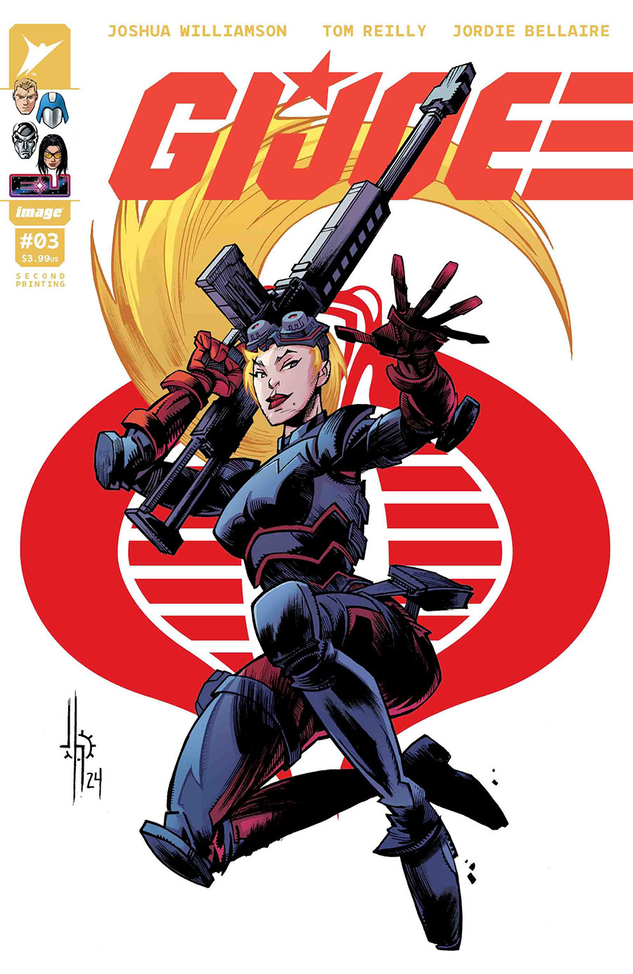 GI Joe Vol 10 #3 Cover H 2nd Ptg B Jason Howard Cobra Variant Cover