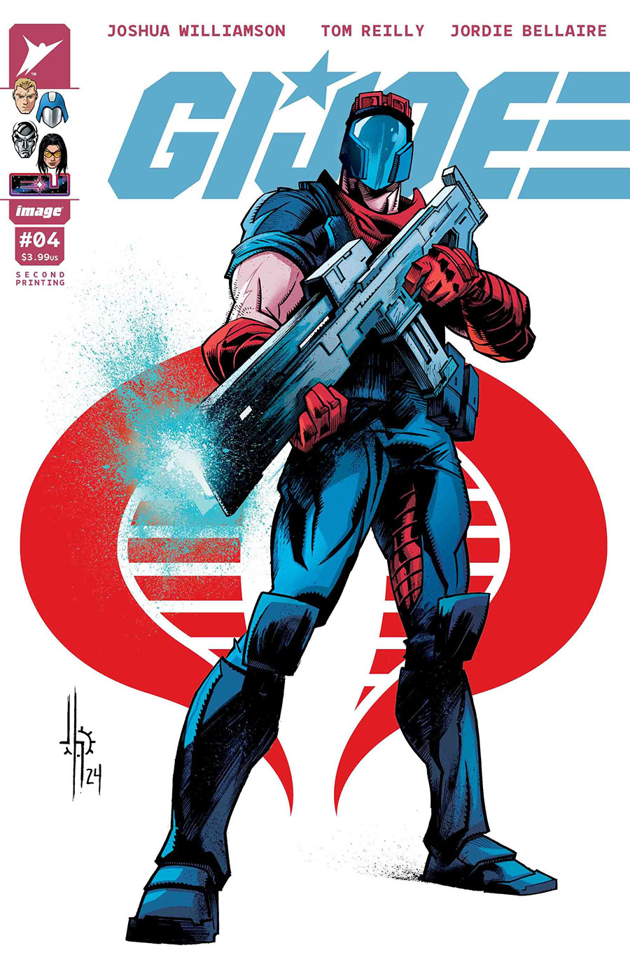 GI Joe Vol 10 #4 Cover H 2nd Ptg B Jason Howard Cobra Variant Cover