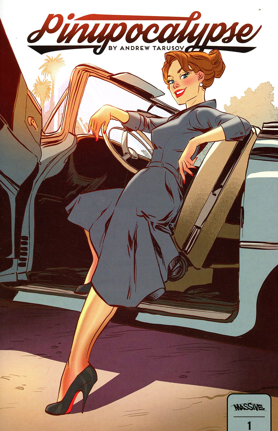 Pinupocalypse #1 Cover M 2nd Ptg C Andrew Tarusov Lunar Exclusive Variant Cover