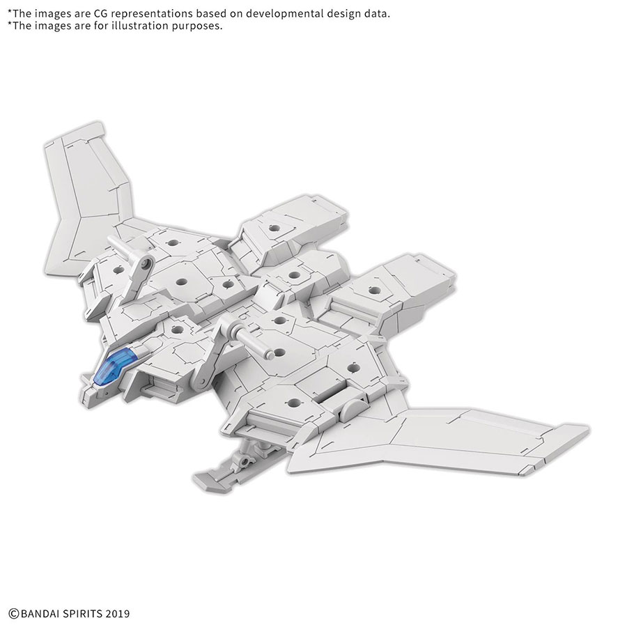 30 Minutes Missions Extended Armament Vehicle 1/144 Kit #EV-19 Wing Mobile Ver.