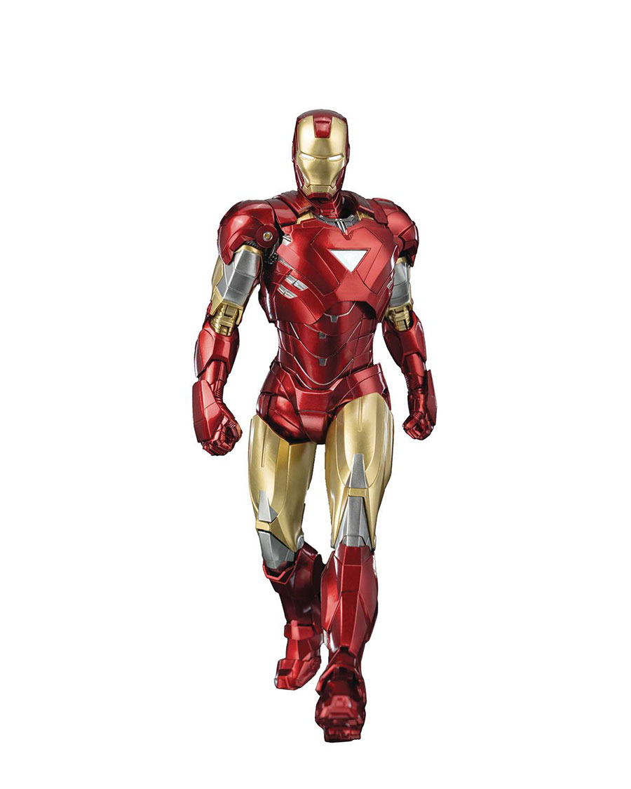 Marvel Infinity Saga Deluxe Iron Man Mark 6 Action Figure