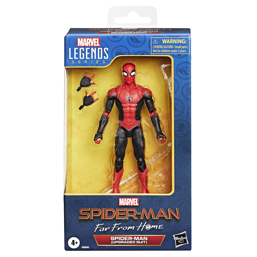Marvel Legends Spider-Man Far From Home Spider-Man Upgraded Suit 6-Inch Action Figure