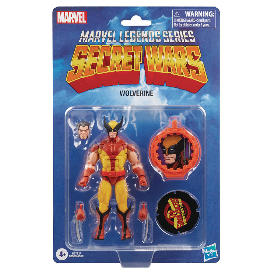 Marvel Legends Secret Wars Wolverine 6-Inch Action Figure