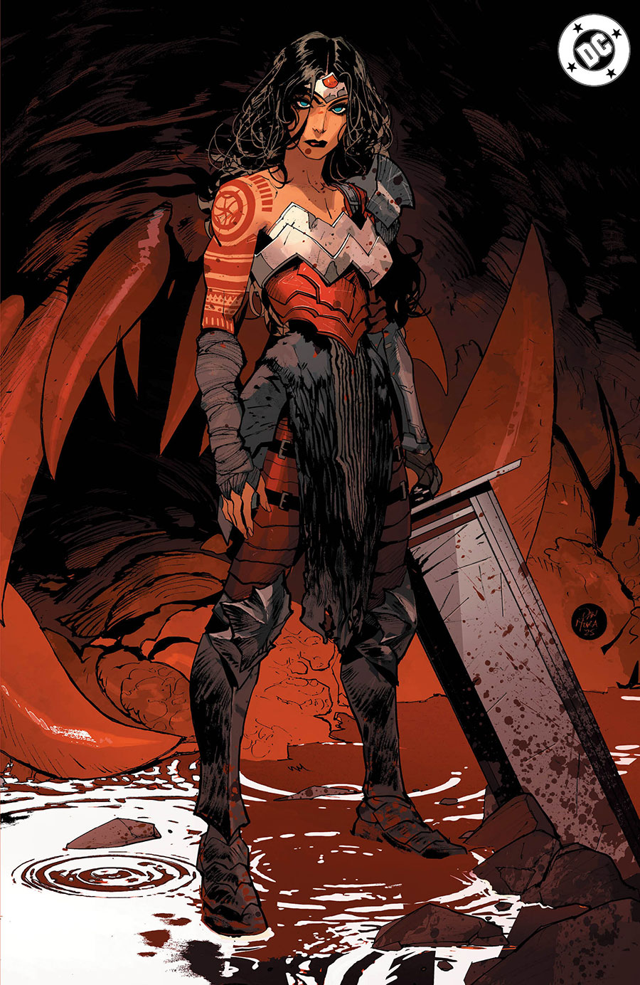 Absolute Wonder Woman #1 Cover W 5th Ptg C Dan Mora Foil Variant Cover (DC All In)