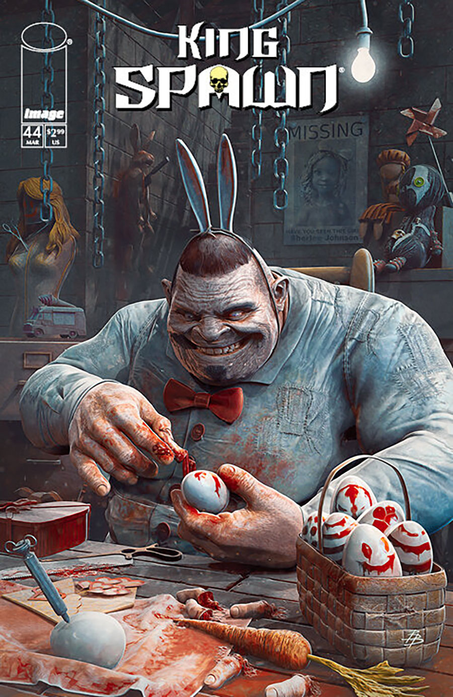 King Spawn #44 Cover C Variant Bjorn Barends Cover (Limit 1 Per Customer)