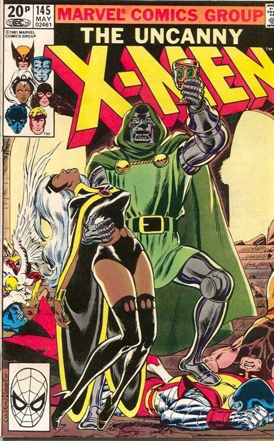 Uncanny X-Men #145 Cover C UK Variant