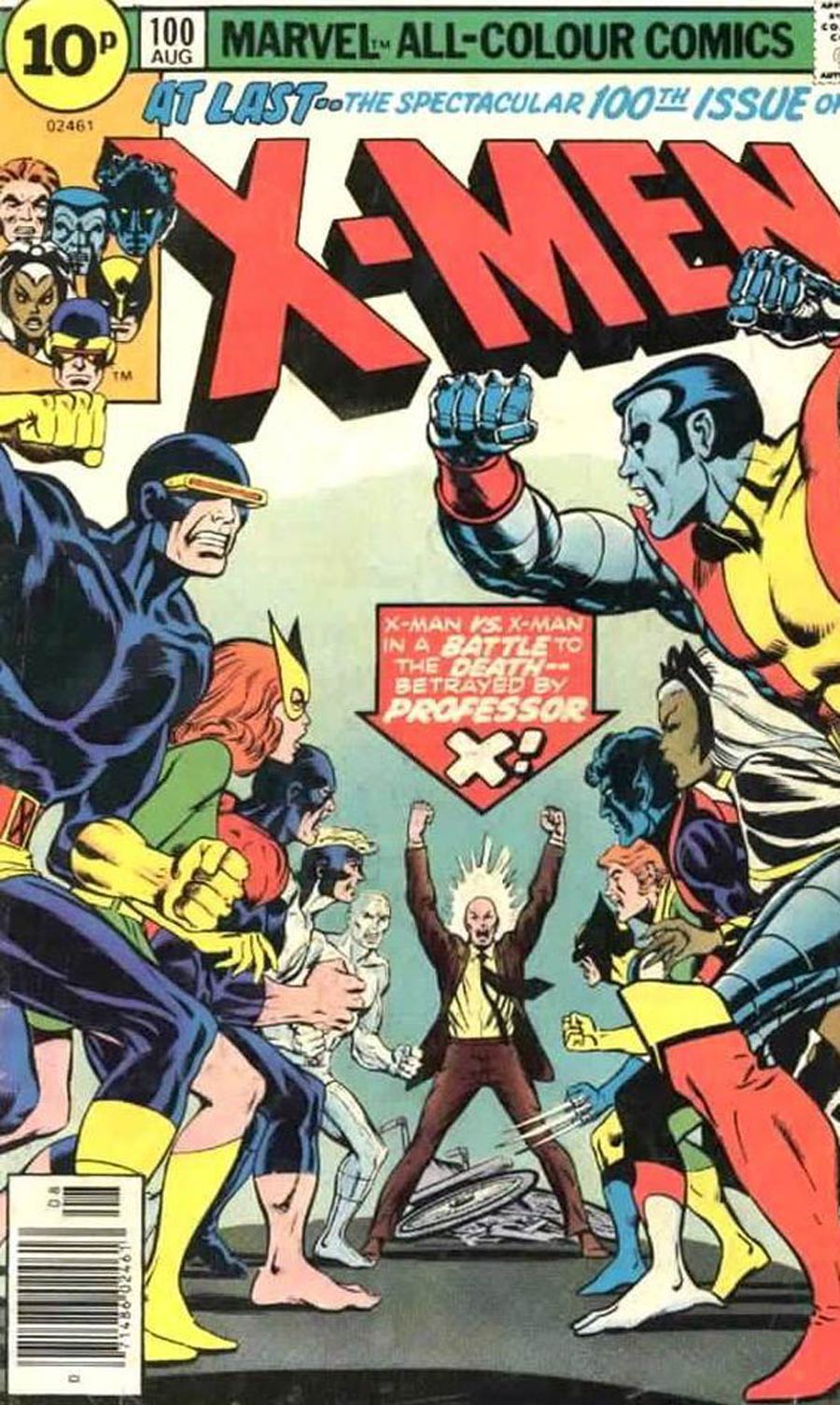 X-Men Vol 1 #100 Cover E UK Variant