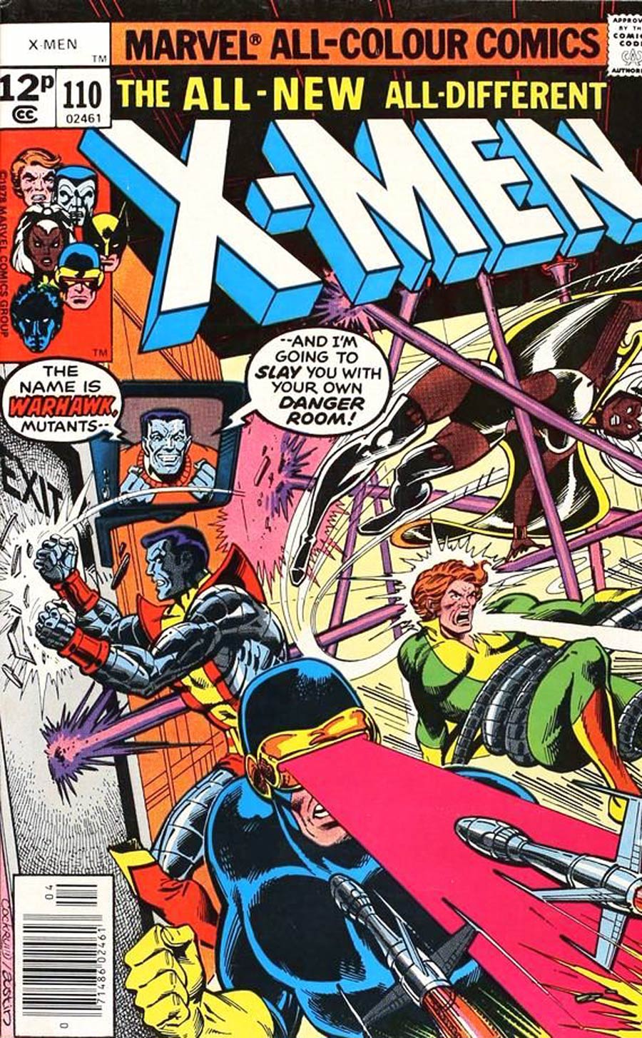 X-Men Vol 1 #110 Cover C UK Variant