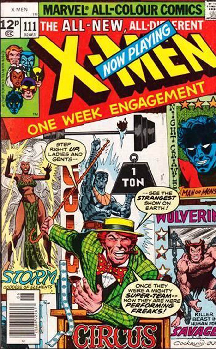 X-Men Vol 1 #111 Cover C UK Variant