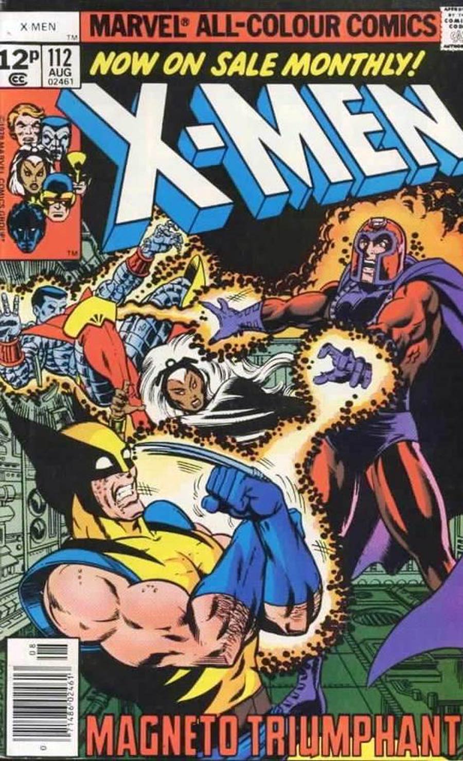 X-Men Vol 1 #112 Cover C UK Variant
