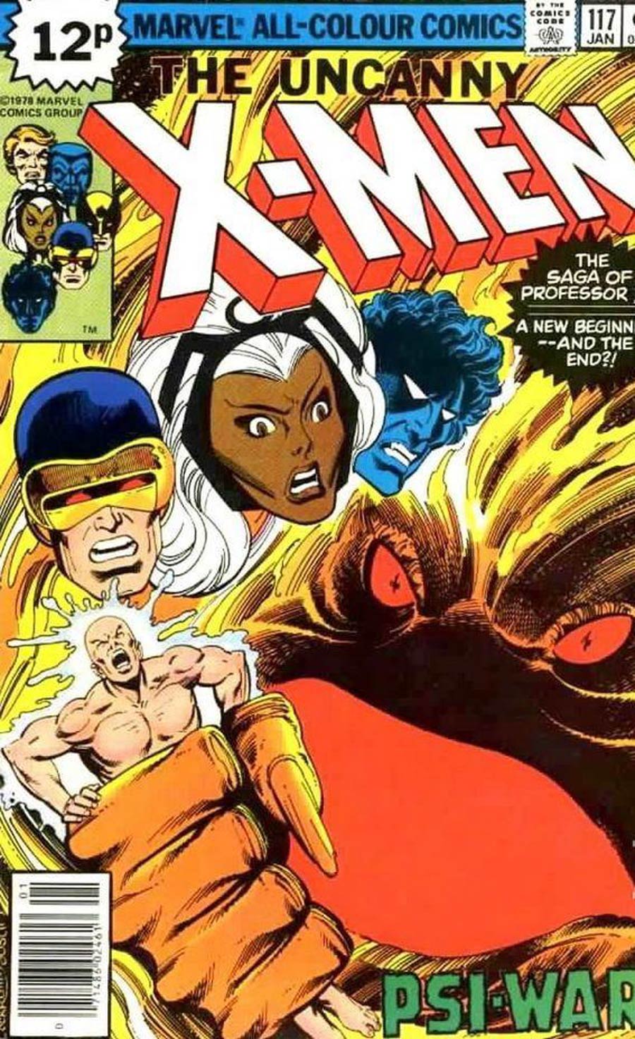 X-Men Vol 1 #117 Cover C UK Variant