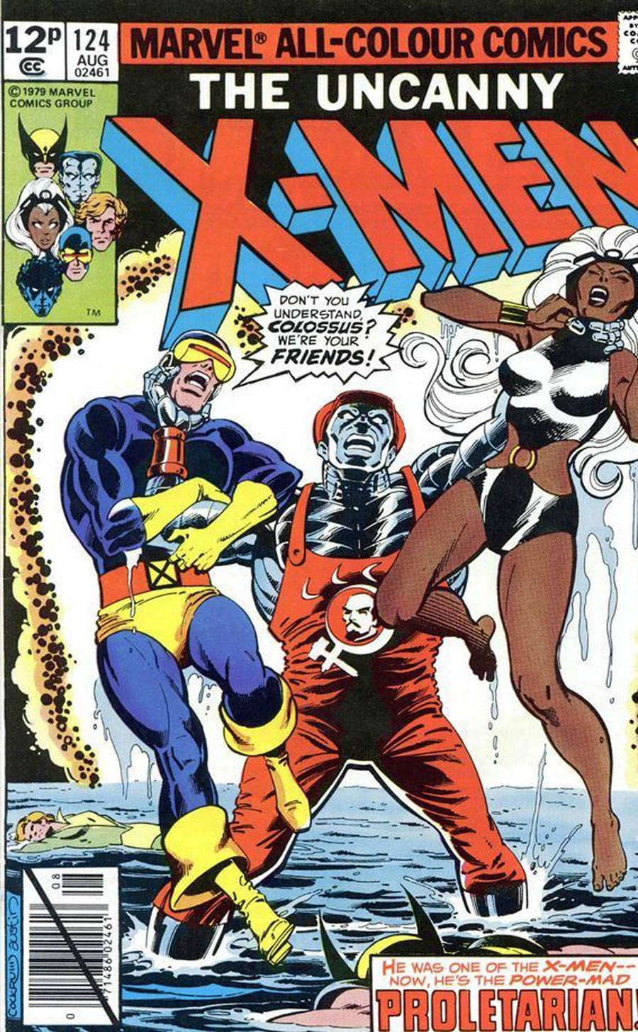 X-Men Vol 1 #124 Cover C UK Variant