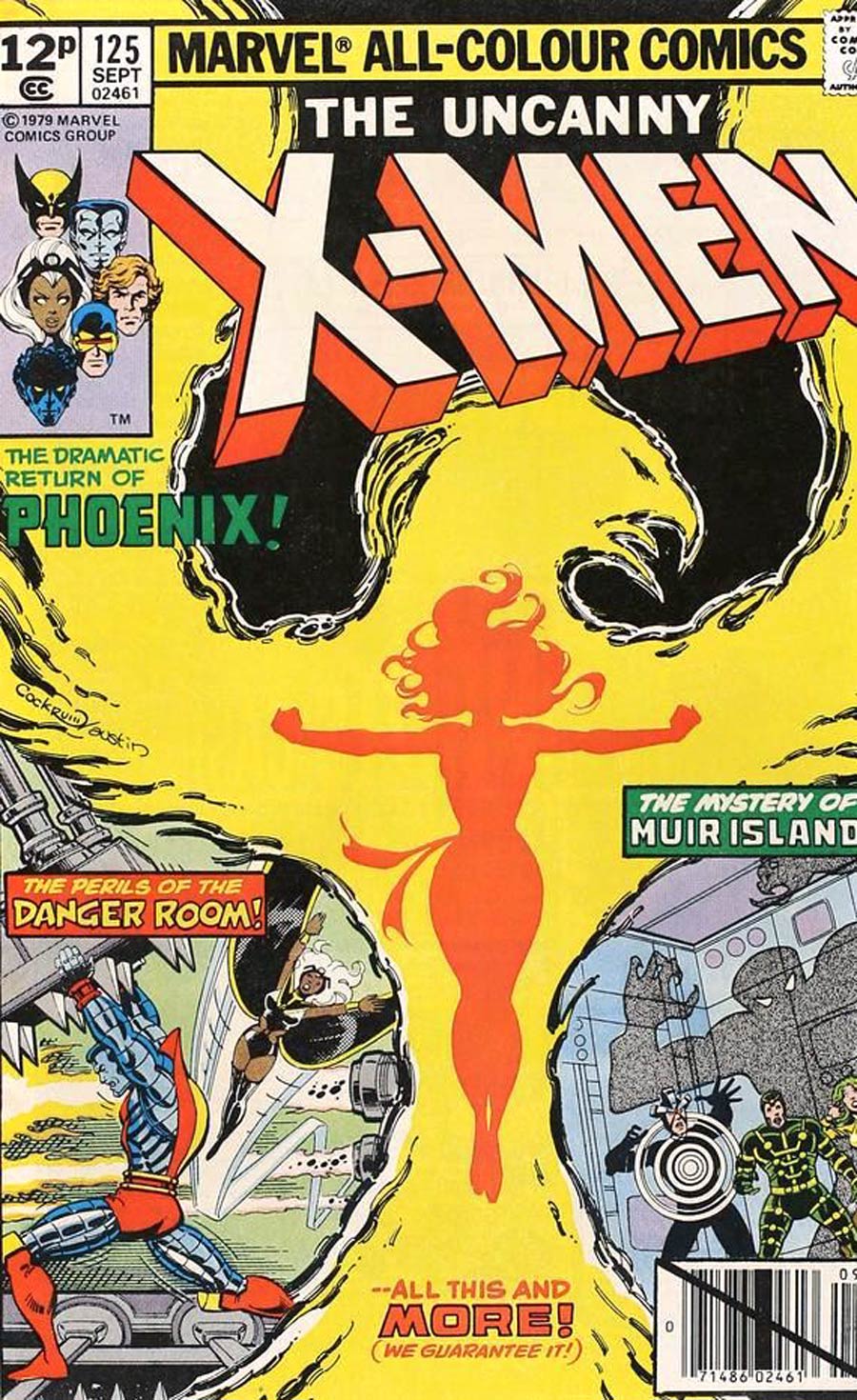 X-Men Vol 1 #125 Cover C UK Variant