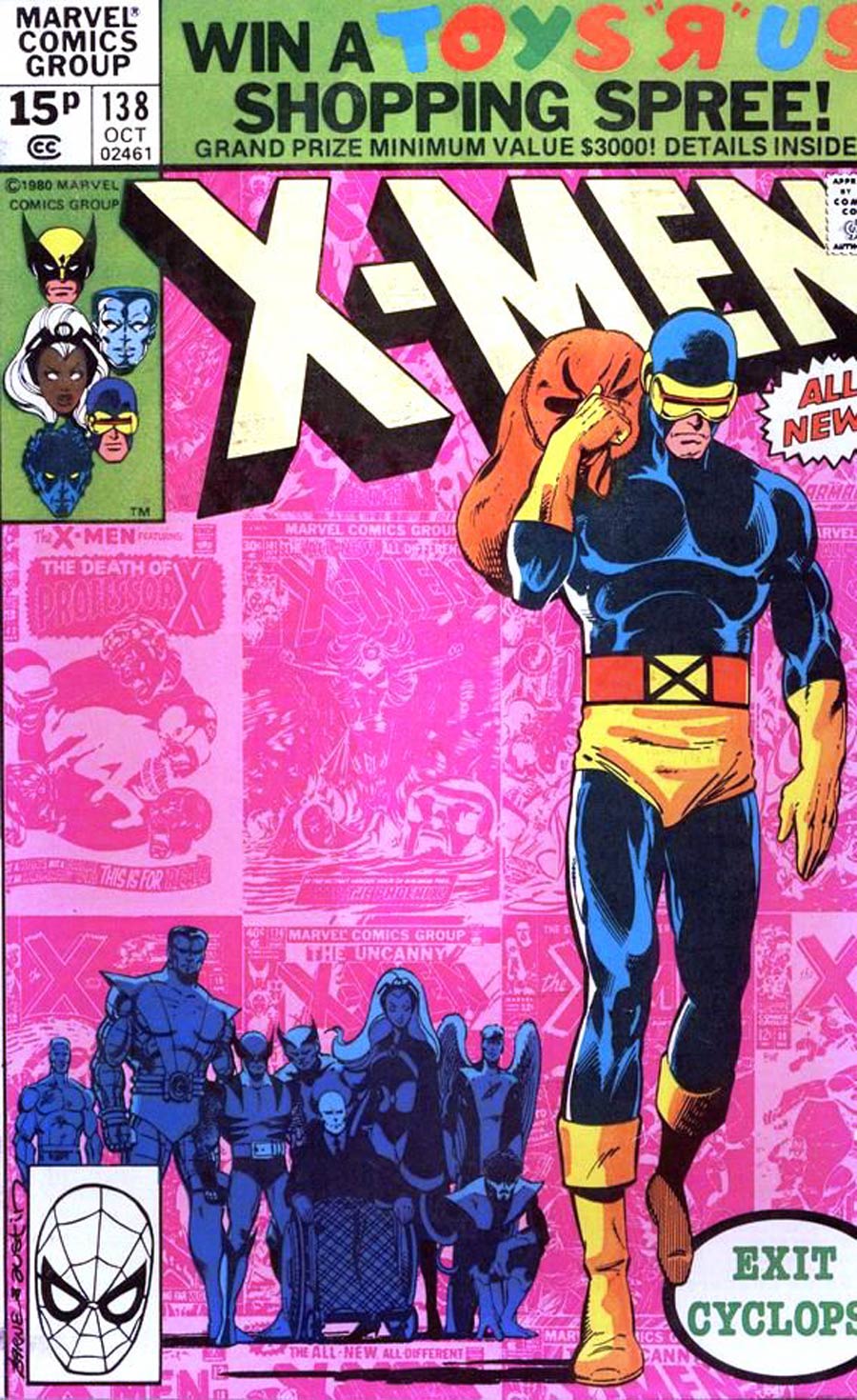X-Men Vol 1 #138 Cover E UK Variant