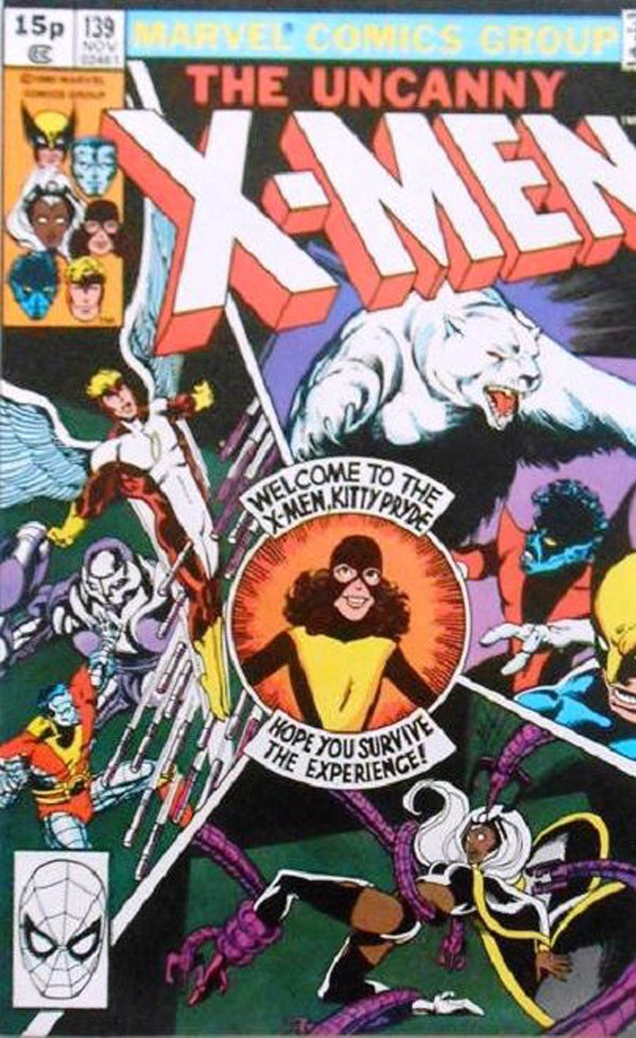 X-Men Vol 1 #139 Cover B UK Variant