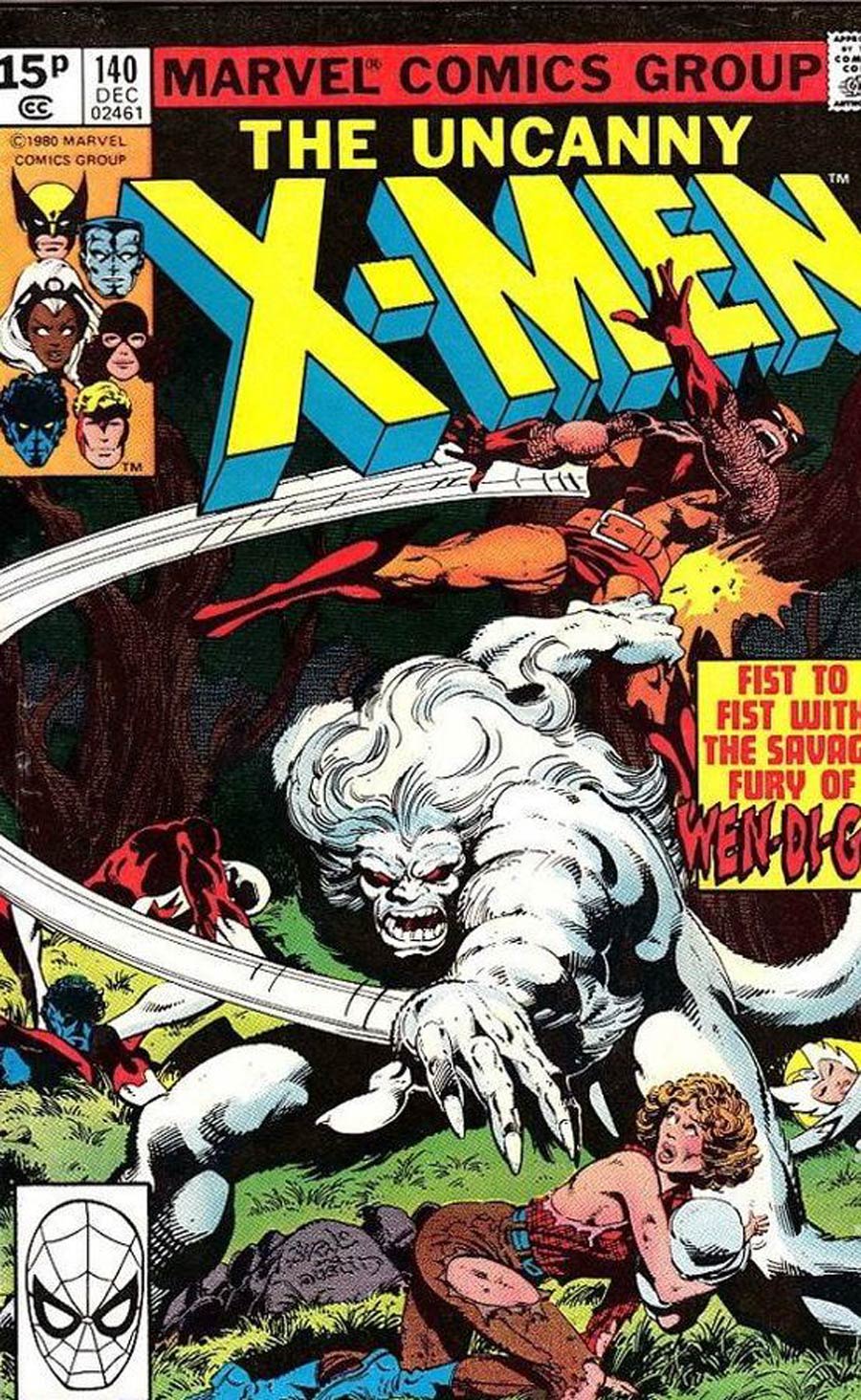 X-Men Vol 1 #140 Cover D UK Variant