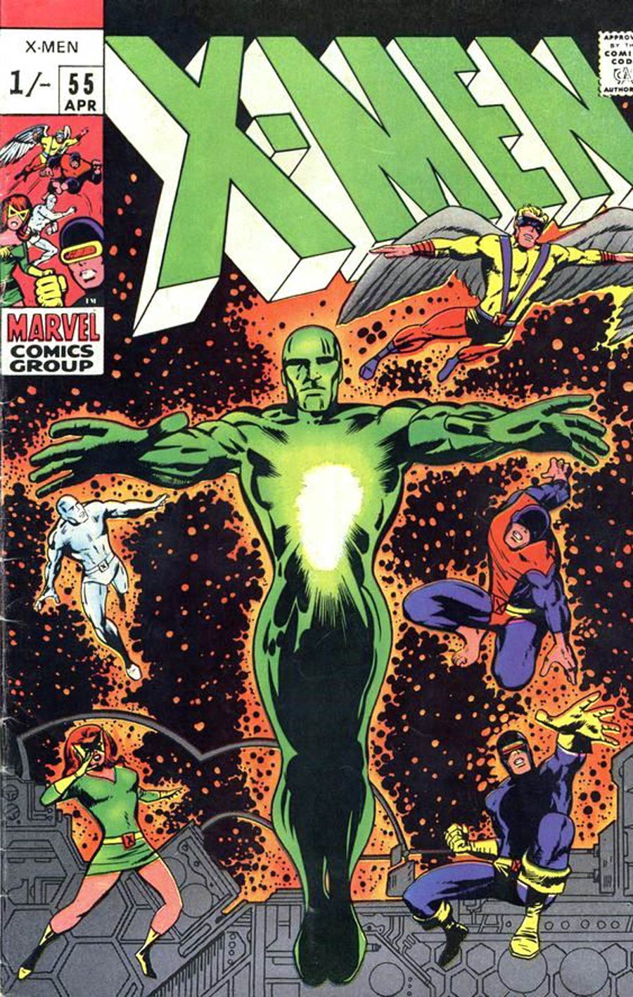 X-Men Vol 1 #55 Cover B UK Variant