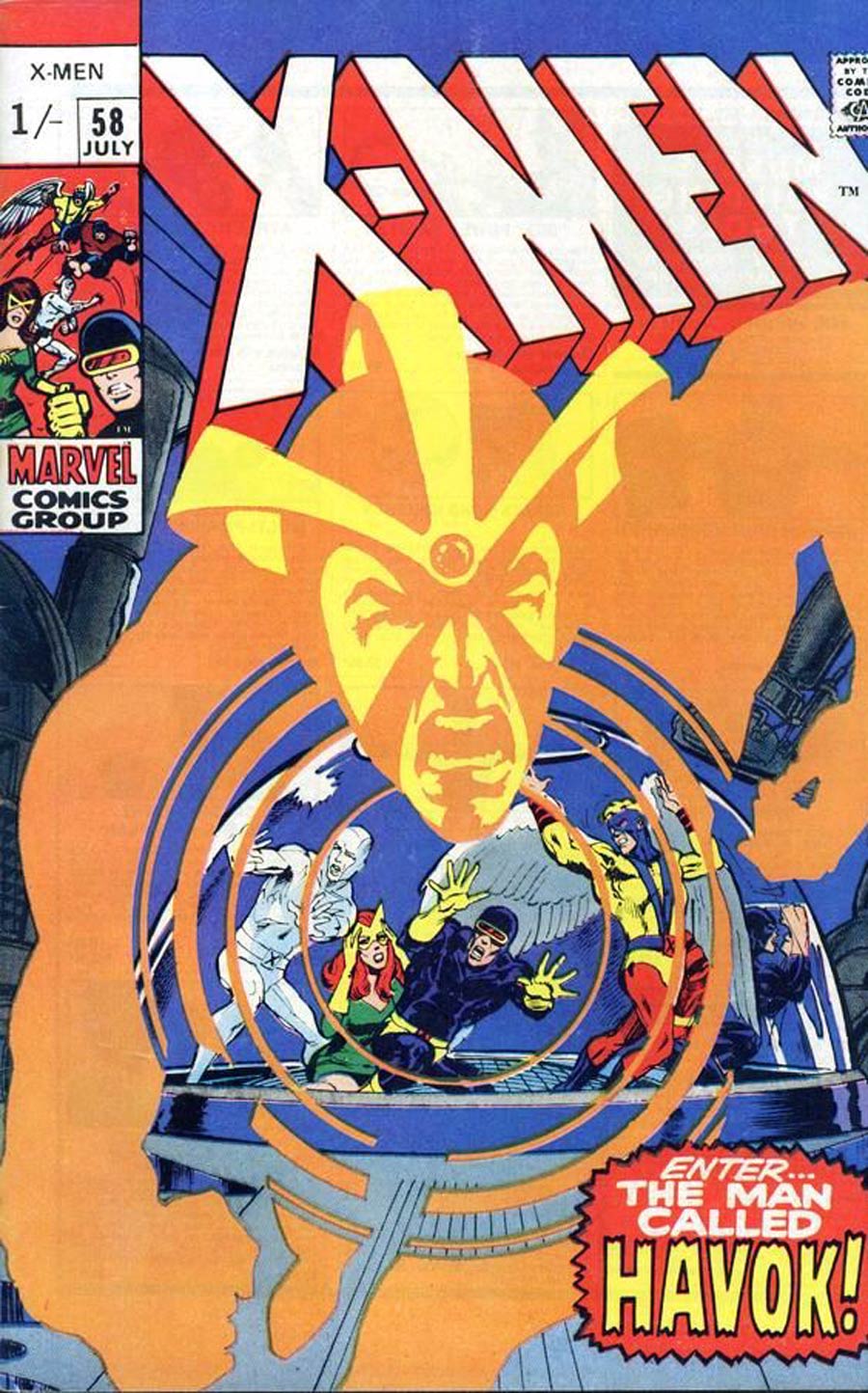 X-Men Vol 1 #58 Cover B UK Variant