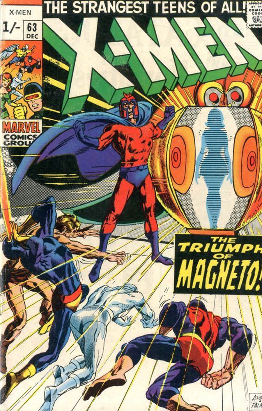 X-Men Vol 1 #63 Cover C UK Variant