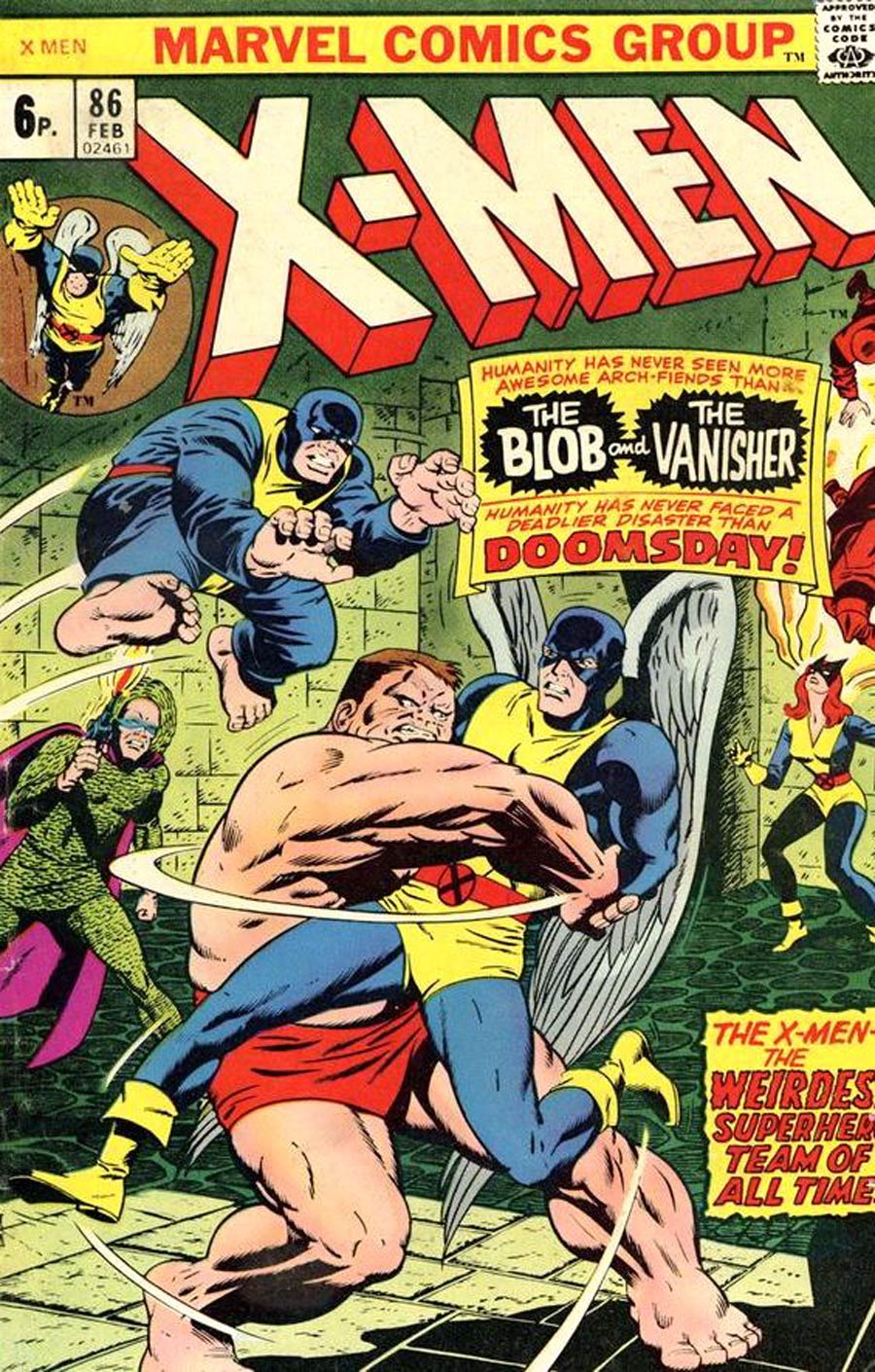 X-Men Vol 1 #86 Cover B UK Variant