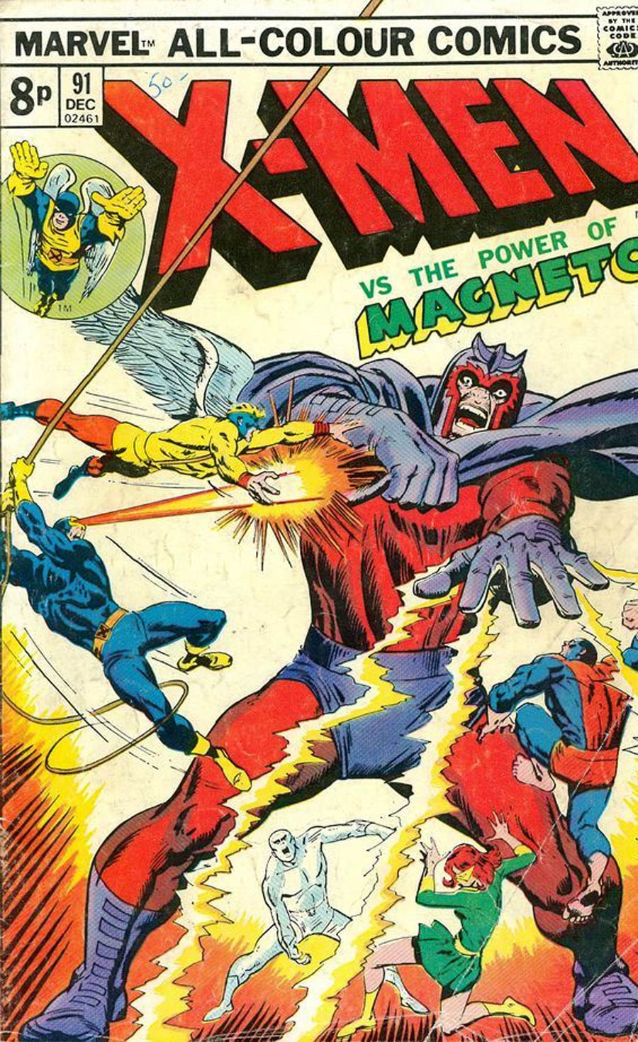 X-Men Vol 1 #91 Cover B UK Variant