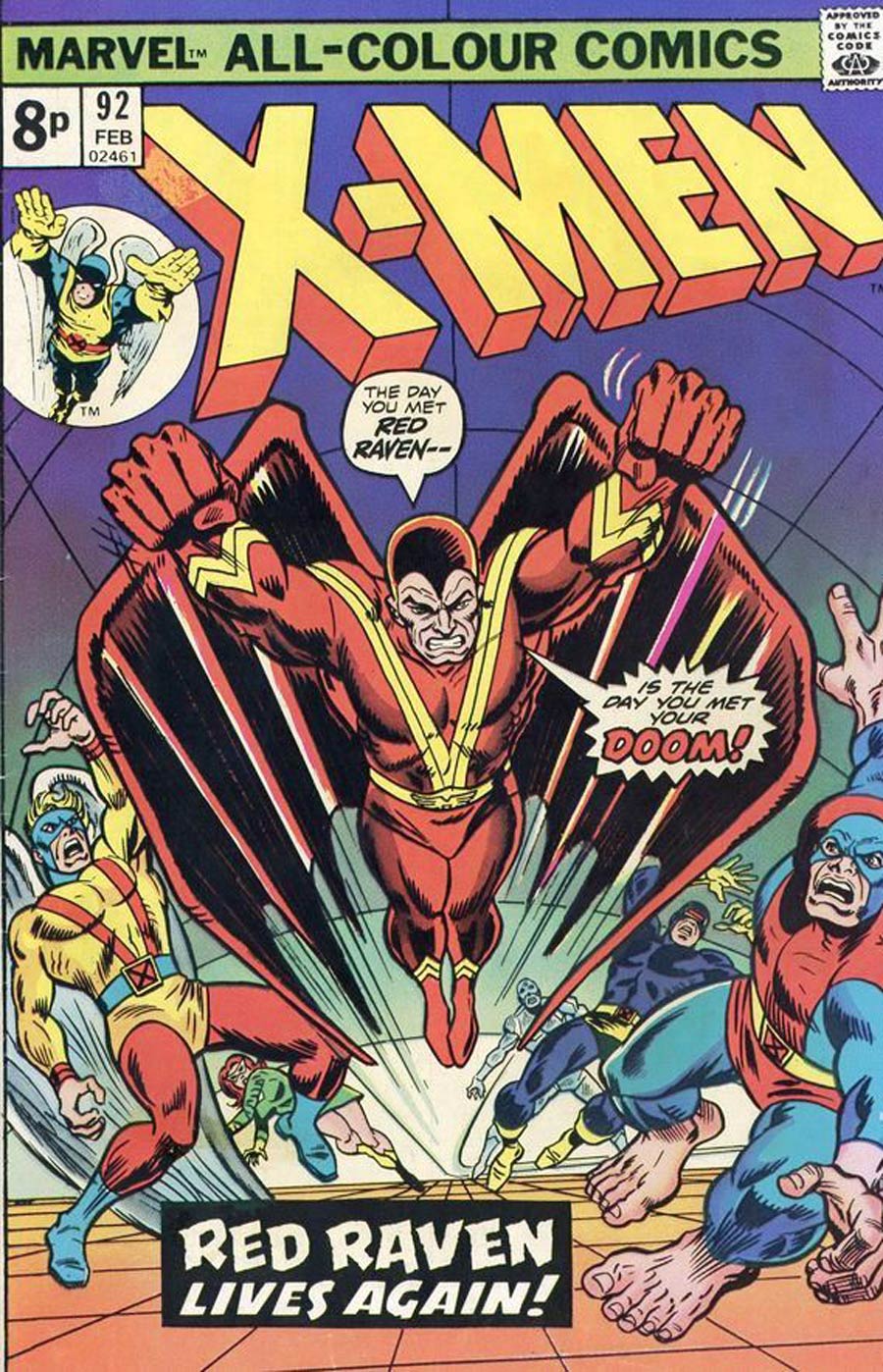 X-Men Vol 1 #92 Cover B UK Variant