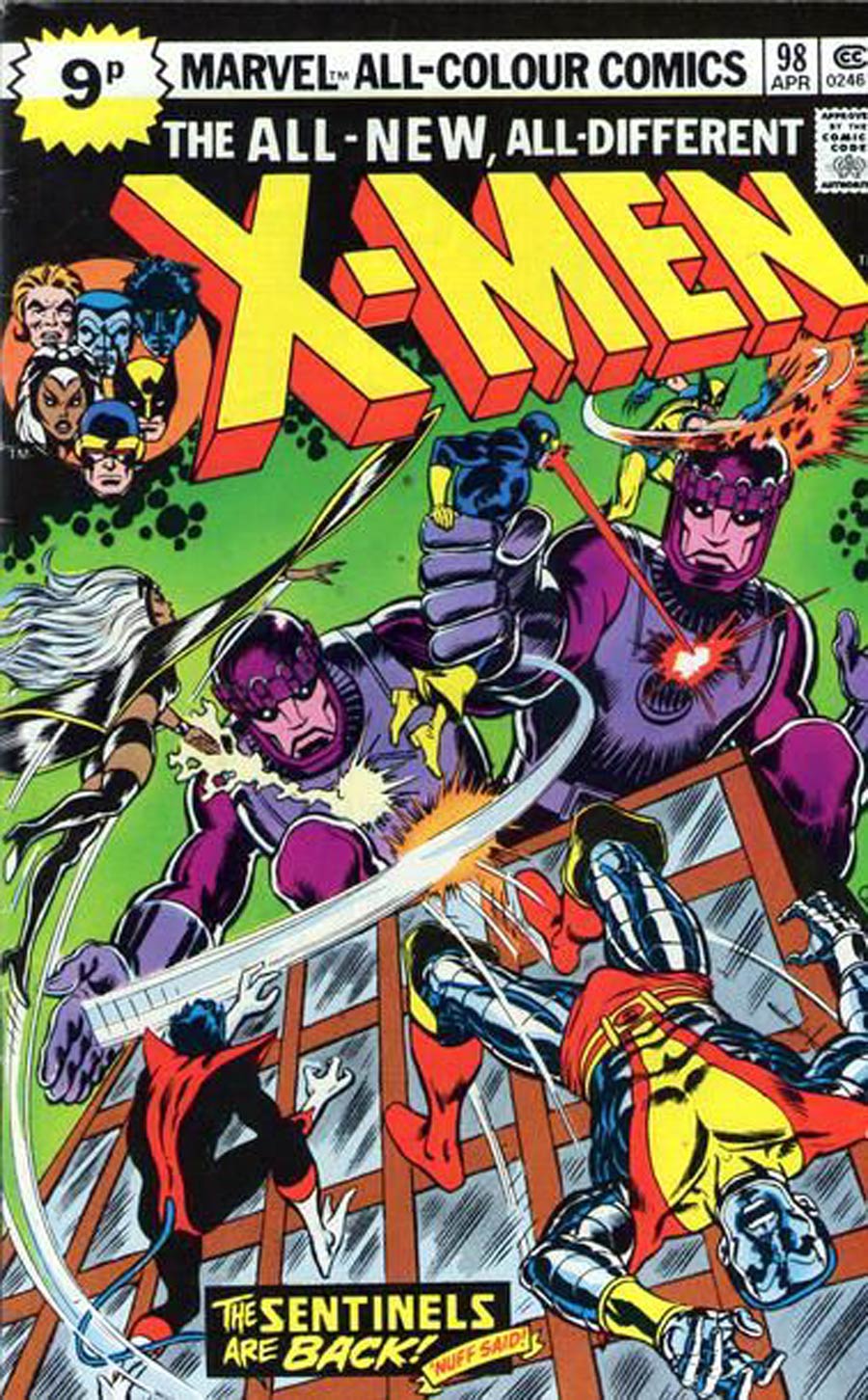 X-Men Vol 1 #98 Cover E UK Variant
