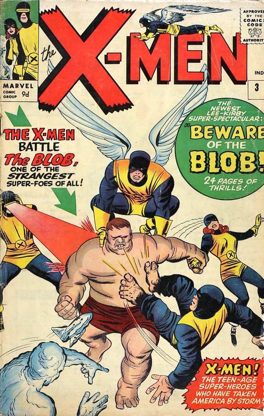 X-Men Vol 1 #3 Cover E UK Variant